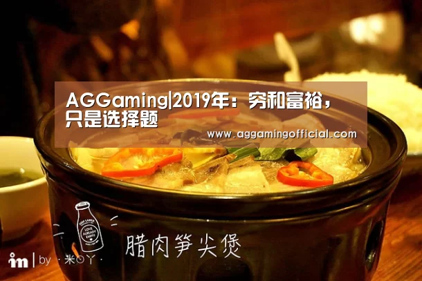AGGaming|2019年:穷和富裕,只是选择题(图1) AGGaming|2019年:穷和富裕,只是选择题(图1)